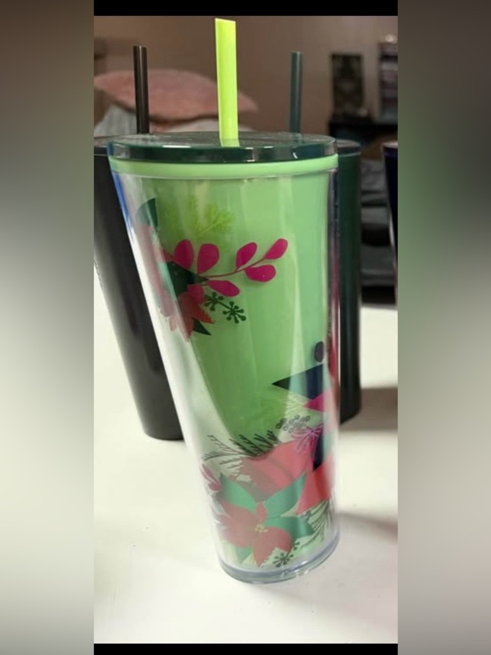 Starbucks Holiday Poinsettia Tumbler